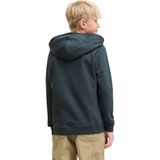 Jack and Jones Junior - Hoodie - Groen - Geborsteld Stof