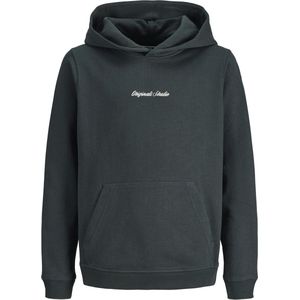Jack and Jones Junior - Hoodie - Zwart - Katoen