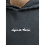 Jack and Jones Junior - Hoodie - Groen - Geborsteld Stof