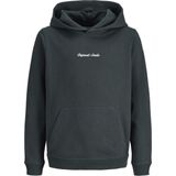 Jack and Jones Junior - Hoodie - Groen - Geborsteld Stof