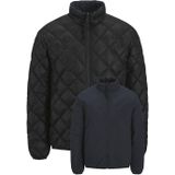 JACK & JONES - Plus Size - Reversible Jas - Donkerblauw