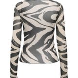 Jacqueline de Yong - Jdyelsa New O Neck Top - Zwart - T-shirt - Dames