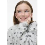 VERO MODA GIRL - VMDOTTY - Gebreide Trui - Grijs Melange