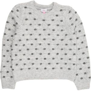 VERO MODA GIRL - VMDOTTY - Gebreide Trui - Grijs Melange