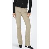 Only - Onlmary-global Mid Cord Flared Pnt - Oatmeal - Dames Broek
