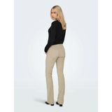 Only - Onlmary-global Mid Cord Flared Pnt - Oatmeal - Ribbroek