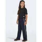 ONLY - KOGWARM UP LIFE X TRACK PANT - Broeken - Night Sky - Wide Leg Fit