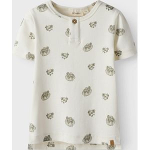 Lil Atelier - NmmGayo - T-shirt - Coconut Melk/kikker