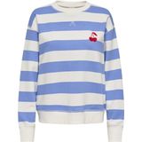 Jacqueline de Yong - Jdybetina Embroidery Sweat - Trui - Ebb And Flow