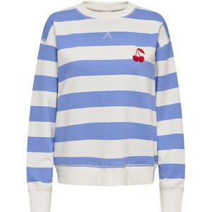 Jacqueline de Yong - Jdybetina Embroidery Sweat - Trui - Ebb And Flow