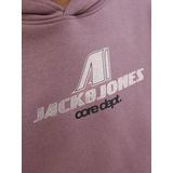 Jack and Jones Junior - Hoodie - Grijs - Sweatstof - Lange Mouwen