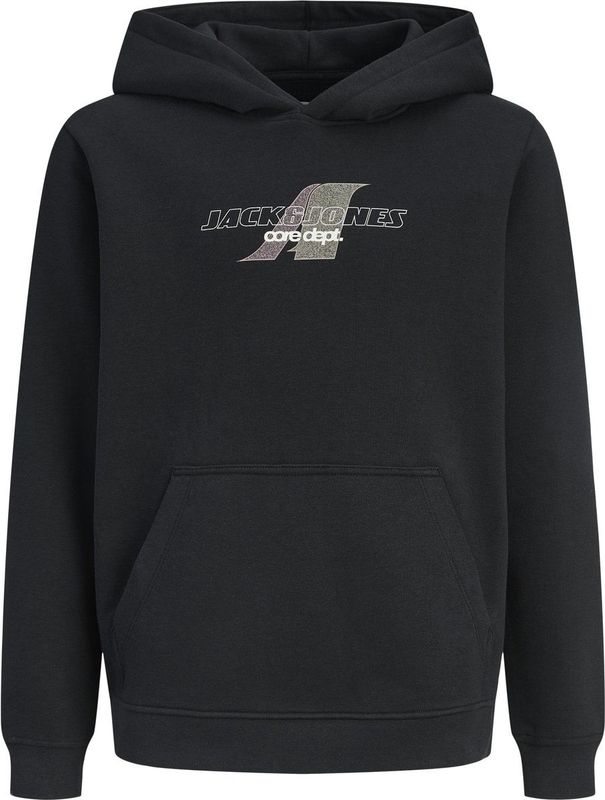 Jack and Jones Junior - Hoodie - Grijs - Sweatstof - Lange Mouwen