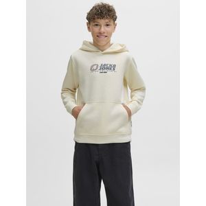 Jack and Jones Junior - Hoodie - Groen - Sweatstof - Lange Mouwen