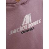 Jack and Jones Junior - Hoodie - Grijs - Sweatstof - Lange Mouwen