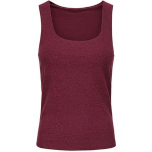 Onlea - Tank Top - Mouwloos - Glitterdetail - Regular Fit