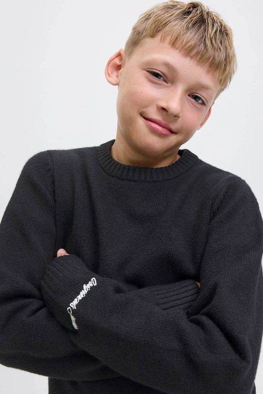 JACK & JONES - Trui - Sweatstof - Lange Mouwen - Ronde Hals - Loose Fit