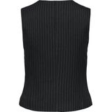 Only - Onlmalena-reina - Gilet - Zwart/Wit - Dames