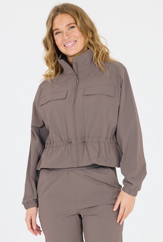 Athlecia - Hero V2 - Sportjas - Bruin - Trainingsjas