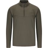 ENDURANCE - Ledger Waffle Melange - Midlayer Fleecetrui - Bruin