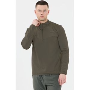ENDURANCE - Ledger Waffle Melange - Midlayer Fleecetrui - Bruin