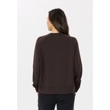 ATHLECIA - Jacey Crew Neck - Gebreide Trui - Bruin/Zwart