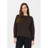 ATHLECIA - Jacey Crew Neck - Gebreide Trui - Bruin/Zwart