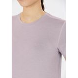 Endurance - Alvaly - Melange T-Shirt - Paars - Korte Mouw - Dames