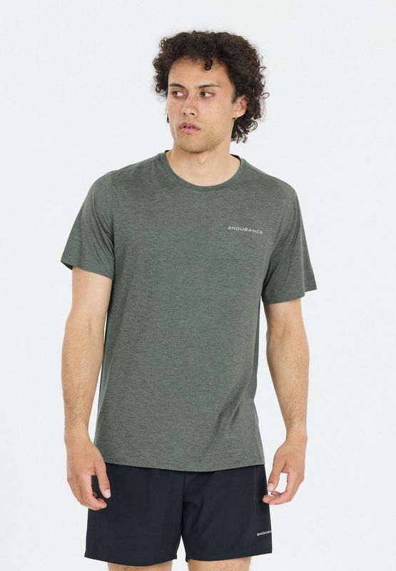 Endurance - Abdon - Sportshirt - Melange - Korte Mouw - Heren