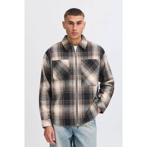Solid - SDRIKKI - Overshirt - Bruin - Regular Fit - Lange Mouwen