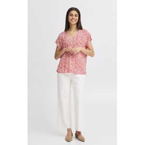 Fransa - FRFEDOT TEE 7 - T-shirt - Rood - Katoen