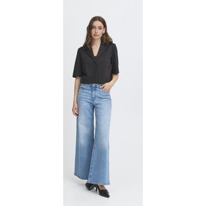 Ichi - Twiggy - Damesjeans - Denim - Hoge Taille - Losse Pasvorm