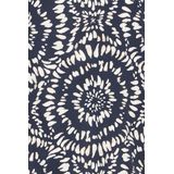 Blousetops - Gevoerde Zoom - Viscose - V-hals - Mouwloos - All-over Patroon