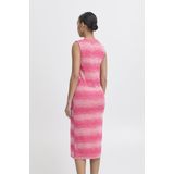 ICHI - IHODELA DR2 - Dames - Midi Jurk - Kleur - Materiaal