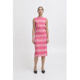 ICHI - IHODELA DR2 - Dames - Midi Jurk - Kleur - Materiaal
