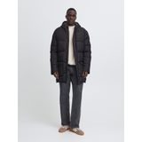 BLEND - BHELWIN - Gewatteerde Jas - Zwart - Lange Pasvorm