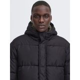 BLEND - BHELWIN - Gewatteerde Jas - Zwart - Lange Pasvorm