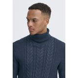 Gebreide Trui - Cornstalk - Regular Fit - Lange Mouwen - Staande Kraag