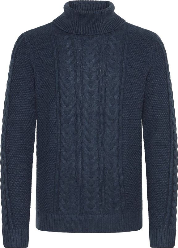 Gebreide Trui - Cornstalk - Regular Fit - Lange Mouwen - Staande Kraag