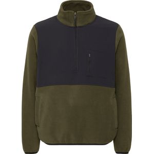 Blend - BHMARIO - Fleecetrui - Forest night - Sweatshirt - Halfzipp