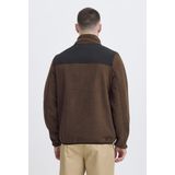 Chicory Coffee - Gebreide Trui - Lange Mouwen - Staande Kraag - Regular Fit