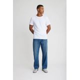 Blend - BHFLAKE - Denim Jeans - Middenblauw - Loose Fit - Straight Leg