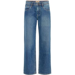 Blend - BHFLAKE - Denim Jeans - Middenblauw - Loose Fit - Straight Leg