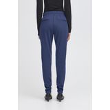 ICHI - IHKATE - Casual Broek - Donkerblauw - Regular Fit - Regular Waist