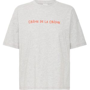 ICHI - IHMADELLY - Shirt - Lichtgrijs / Framboos