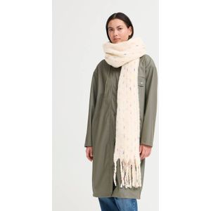 ICHI - IALAERE - Sjaal - Ecru - Met Franjes