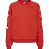 ICHI - Sweater - Rood