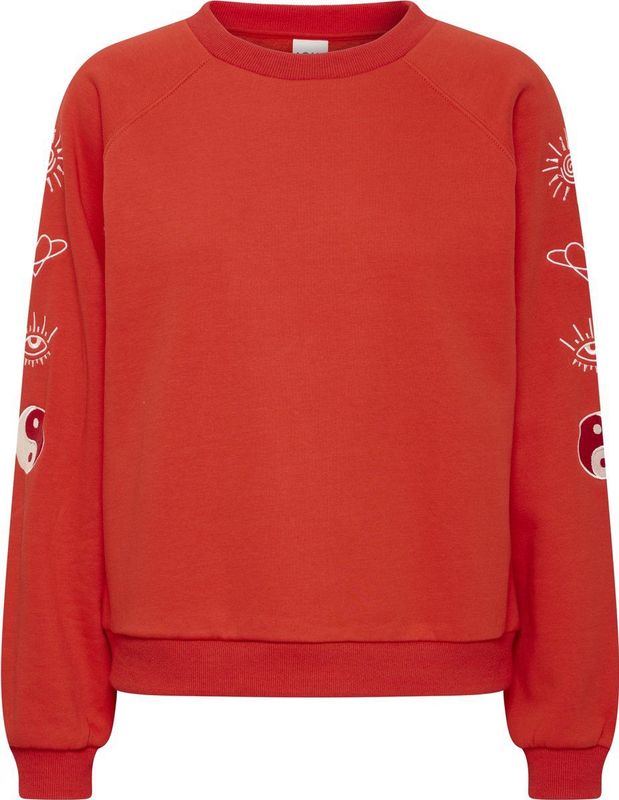 ICHI - Sweater - Rood