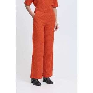 Ichi - Ihobia - Broek - Oranje - Straight Fit - Regular Waist