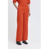 Ichi - Ihobia - Broek - Oranje - Straight Fit - Regular Waist