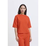 Ichi - Ihobia Ss - T-shirt - Oranje - Dames